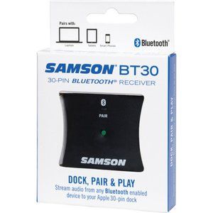 Samson BT30 30-Pin Bluetooth Adapter Receiver